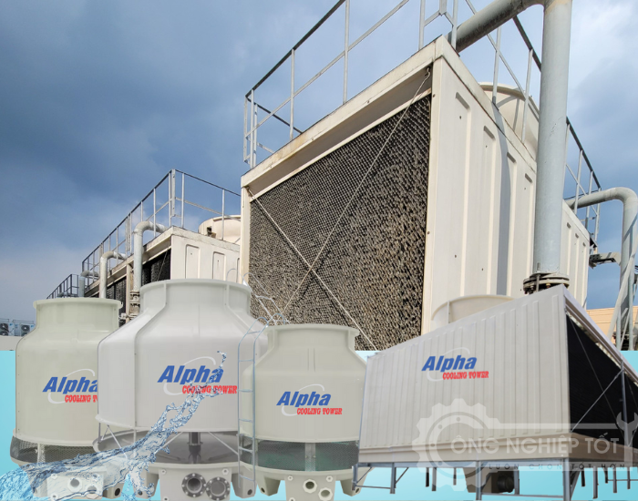 Tháp giải nhiệt Alpha tại Bắc Giang